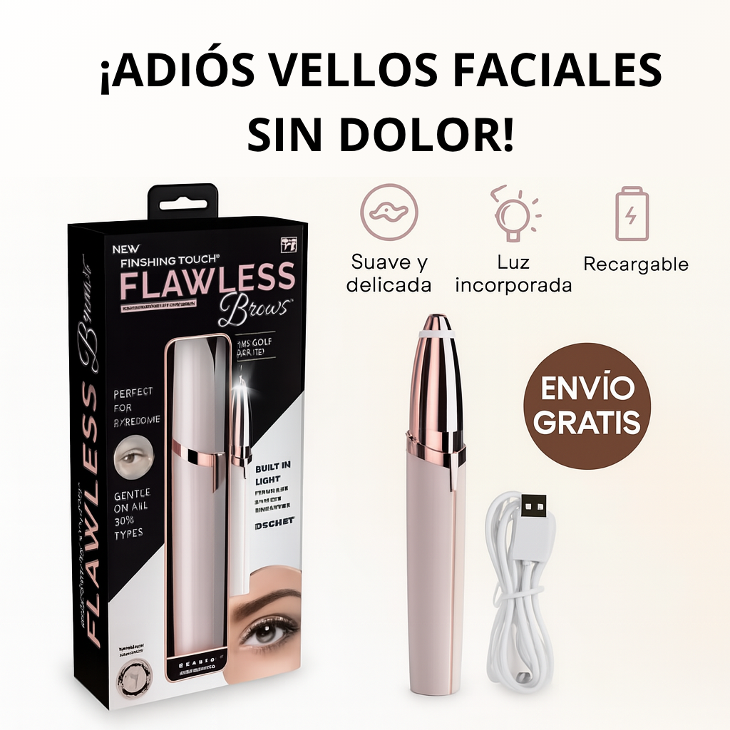 Depiladora de cejas Flawless Recargable