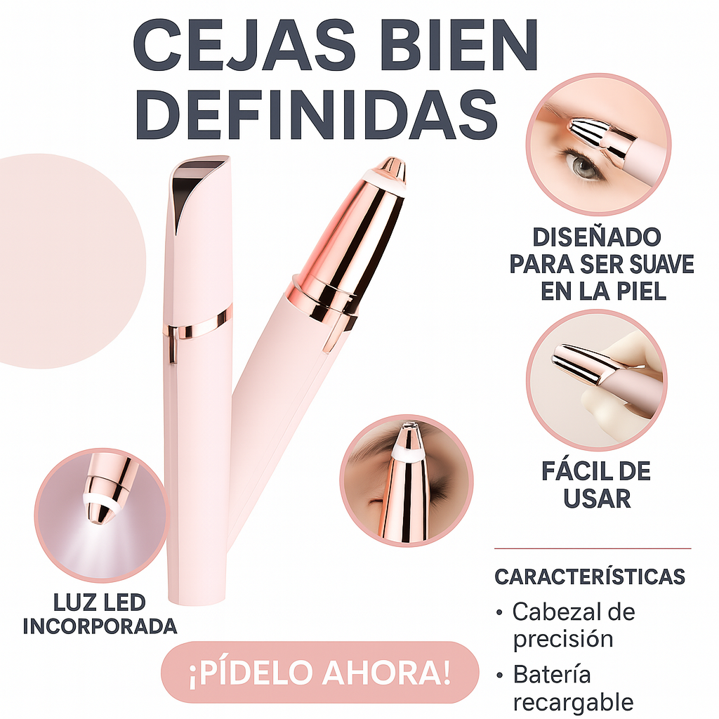 Depiladora de cejas Flawless Recargable