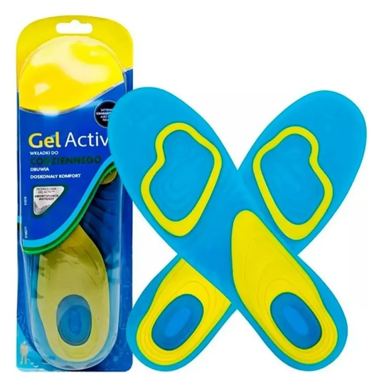 PLANTILLAS ORTOPÉDICAS EN GEL ACTIVE GEL