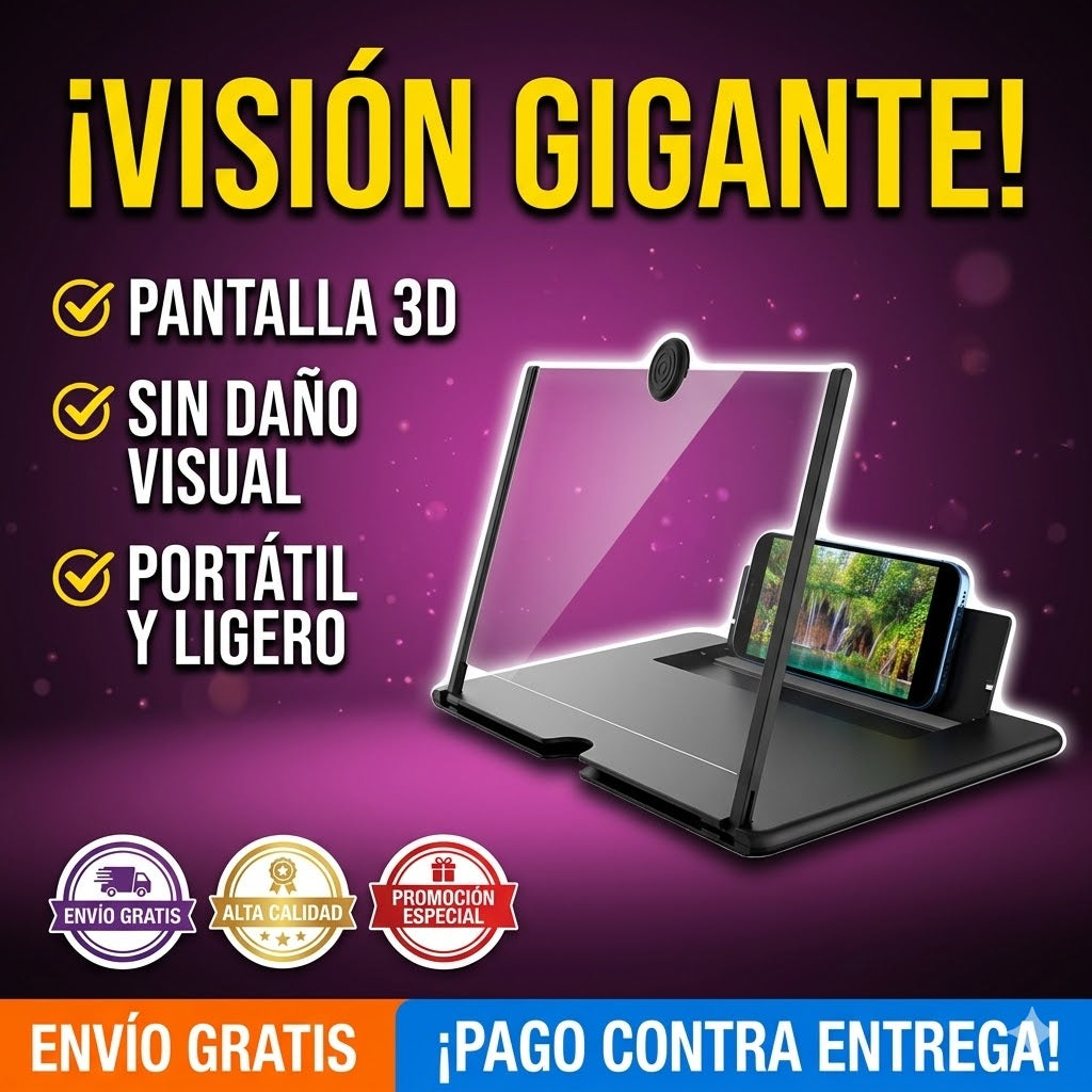 Convierte tu smartphone en un cine de 12 pulgadas en 2 segundos