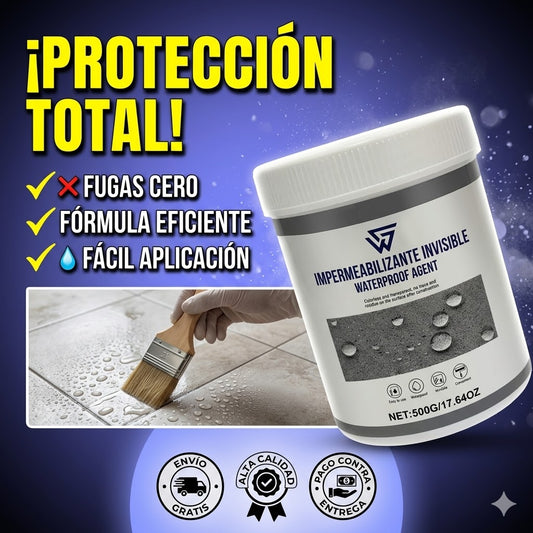 Convierte cualquier superficie en un escudo impenetrable: Casa seca y protegida en 15 minutos, sin maestros de obra.