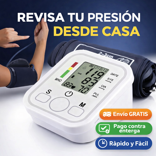 Controla la presión de tu familia sin salir de casa.