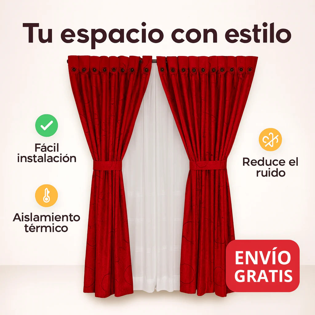 Si la luz entra a tu habitación desde temprano y no te deja descansar, estas cortinas lo solucionan en segundos