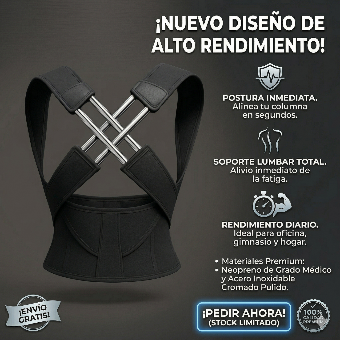 Deja de castigar tu columna. Corrige tu postura ahora antes de que el daño sea irreversible.