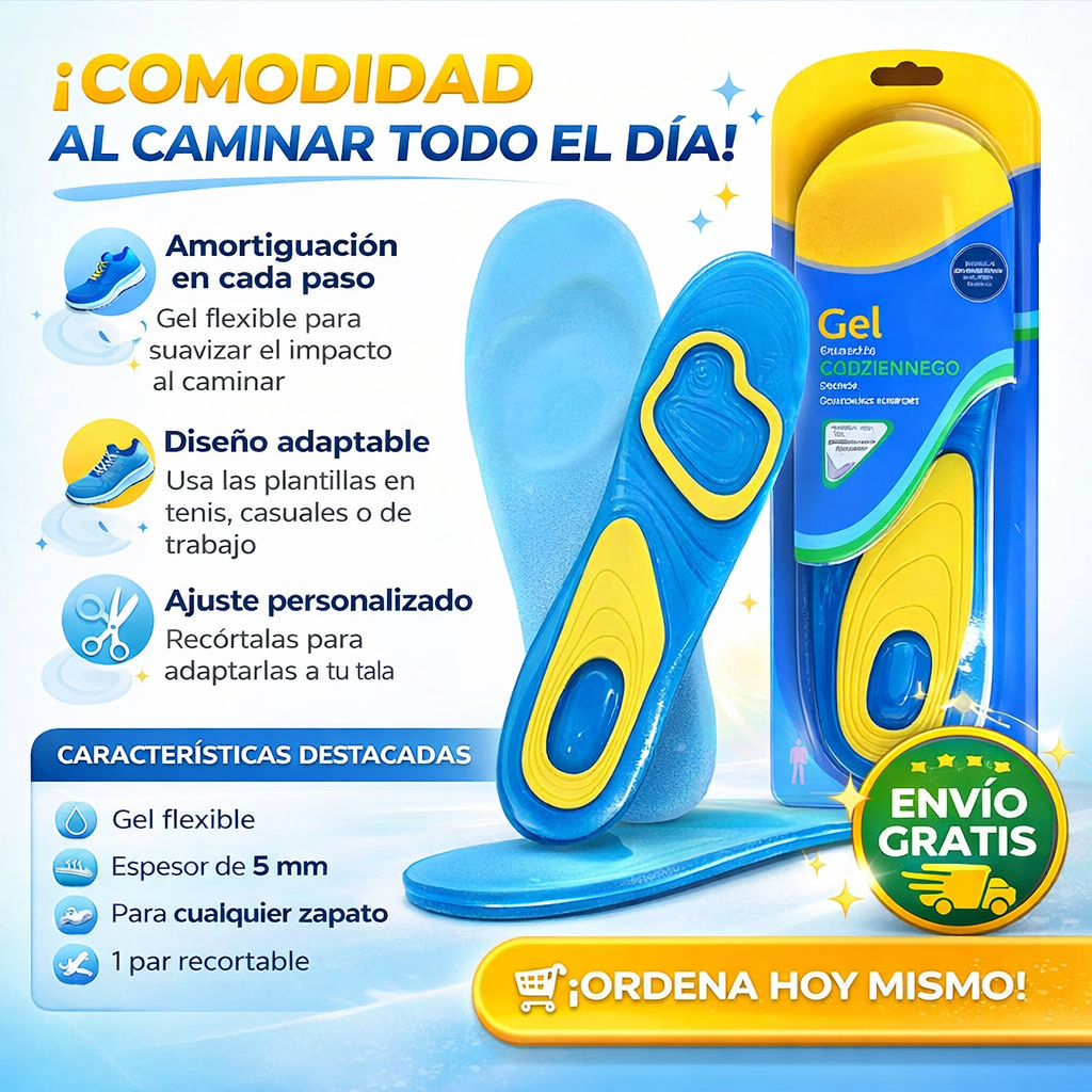 ¡Trabajas duro... tus pies también merecen un descanso real!