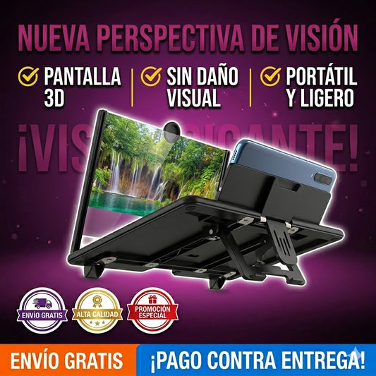 Convierte tu smartphone en un cine de 12 pulgadas en 2 segundos