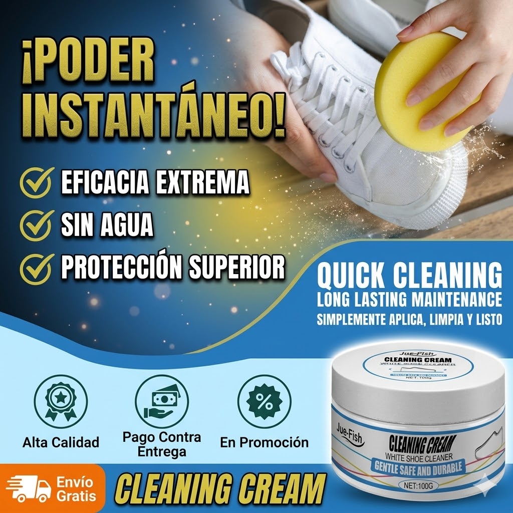 tu calzado habla por ti. Haz que hable de limpieza, orden y éxito