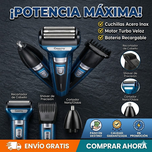 Luce un rostro impecable y libre de vellos en menos de 3 minutos