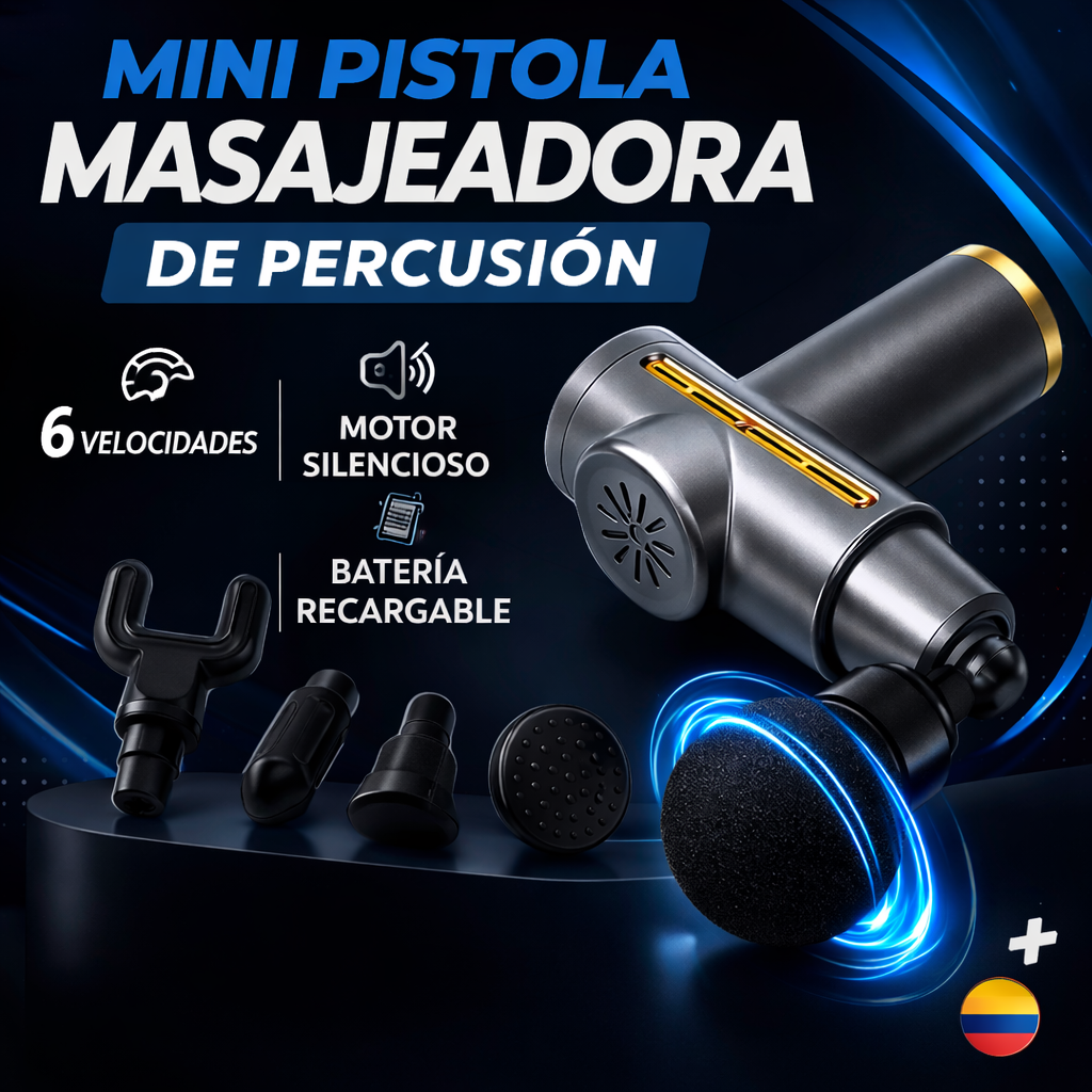 Relaja la tensión muscular sin aparatos grandes: práctico, portátil y listo cuando lo necesites